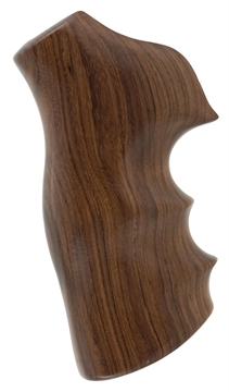 Picture of Hogue Fancy Hardwood Brown Pau Ferro Hardwood with Finger Grooves for Ruger GP100, Super Redhawk 80300