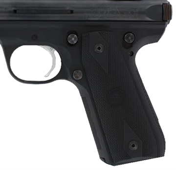 Picture of Hogue Grip Panels Diamond Checkering Black Rubber for Ruger Mark III 22/45 82090