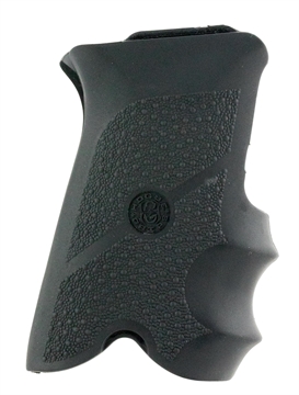 Picture of Hogue Rubber Grip Black Rubber with Finger Grooves for Ruger P85, P91 85000