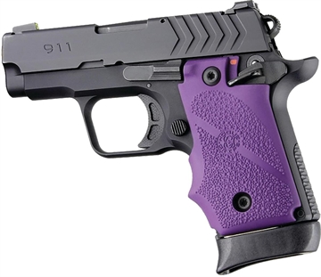 Picture of Hogue Ambi Safety Rubber Grip for Springfield Armory 911- Purple 48086