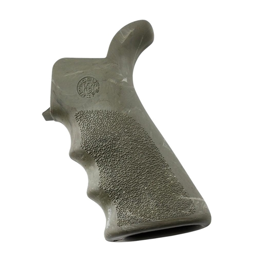 Picture of Hogue AR-15/M-16 Rubber Beavertail Grip with Finger Grooves-Ghillie 15821