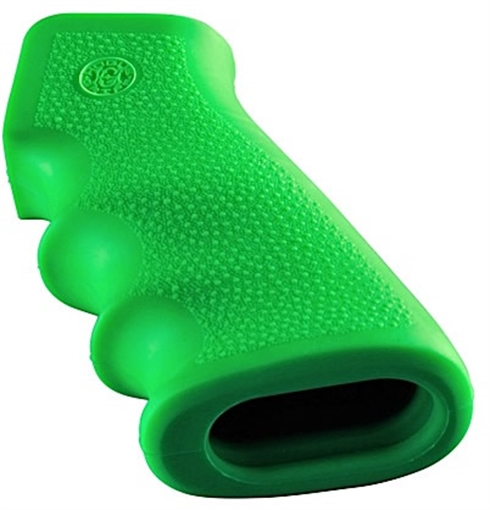 Picture of HOGUE AR-15/M16 RUBBER GRIP W/FINGER GROOVES ZOMBIE GREEN 743108150054