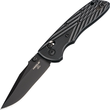 Picture of Hogue Deka 3.25" ABLE Lock Folder Clip Point Blade Blk Finish G-10 - Solid Blk 24276