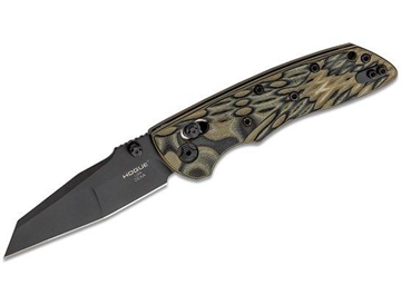 Picture of Hogue Deka ABLE Lock Folding Knife 3-1/4" Wharncliffe Blade Black Cerakote Finish G-Mascus Green 24268