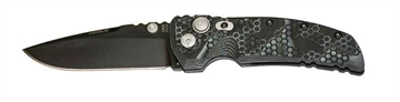 Picture of Hogue EX-01 3.5" G-Mascus Black Cerakote G10 Frame Tread Folder Drop Point Blade HOG-34176