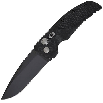 Picture of Hogue EX-A01 3.5 inch G-10 Frame G-Mascus Black Automatic Folder Tanto Blade HOG-34129