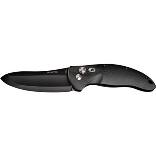 Picture of Hogue EX-A04 3.5 inch G-10 Frame Solid Black Automatic Folder Upswept Blade HOG-34430