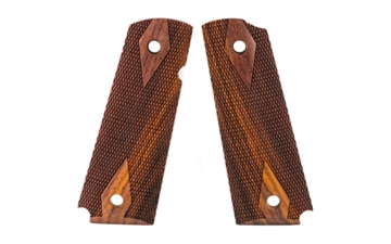 Picture of Hogue Fancy Hardwood Grip, Fits 1911 Govt, Ambi-Cut, Checkered, Cocobolo 7431081 45821