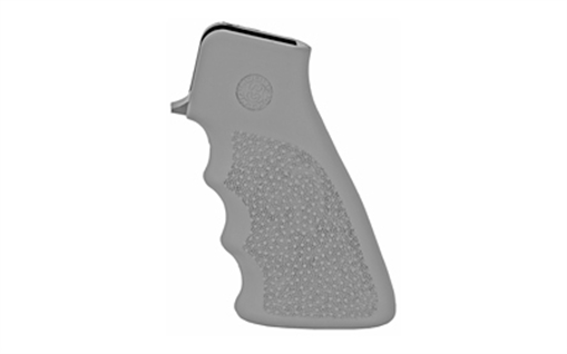 Picture of Hogue OverMolded Rifle Grip, Finger Grooves, Fits AR Rifles, Gray 15002