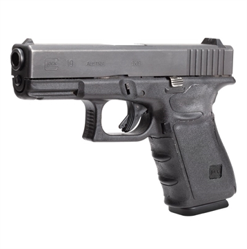 Picture of Hogue Wrapter Adhesive Grip Compatible w/ Glock 19 Gen3/23 Gen3/32 Gen3/38 Gen3 Textured Black Rubber 17230