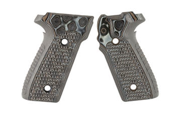 Picture of Hogue Extreme G10 Piranha Grip, Fits Sig Sauer P228/P229, G-Mascus Black/Gray 28137-BLKGRY