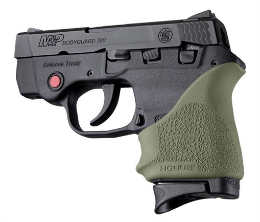 Picture of Hogue HandAll Beaver Grip Sleeve S&W Bodyguard 380/Taurus TCP & Spectrum OD GN 18501