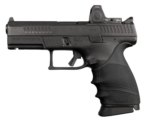 Picture of Hogue Hogue HandAll Beavertail Grip Sleeve Black CZ P-10 Compact 9mm 17810