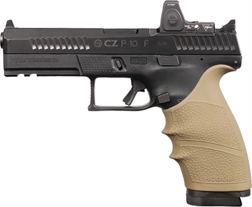 Picture of Hogue HandAll Beavertail Grip Sleeve CZ P-10 Full Size 9mm - FDE 17803