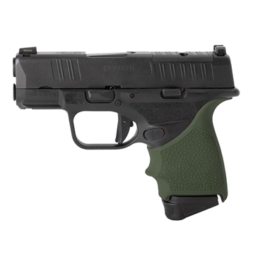 Picture of HOGUE SOFT RUBBER HANDALL BEAVERTAIL GRIP SLEEVE GREEN SPRINGFIELD ARMORY HELLCAT 18311