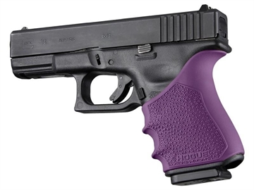 Picture of Hogue HandAll Beavertail Grip Sleeve Glock 19 23 32 38 Gen 3-4 Purple 17046