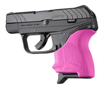 Picture of Hogue HandAll Beavertail Grip Sleeve Ruger LCP II-Pink 18127