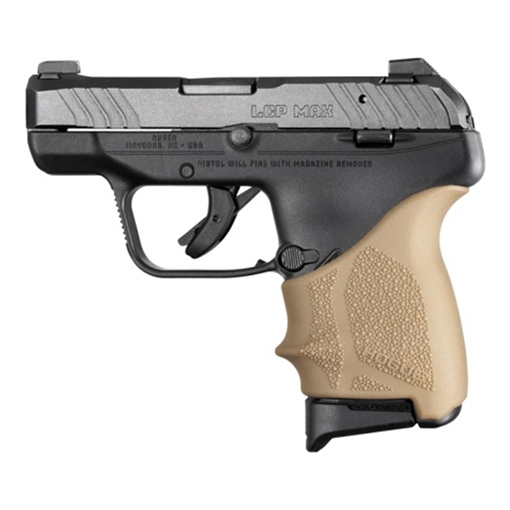Picture of Hogue HandAll Beavertail Grip Sleeve Ruger LCP Max FDE 18133