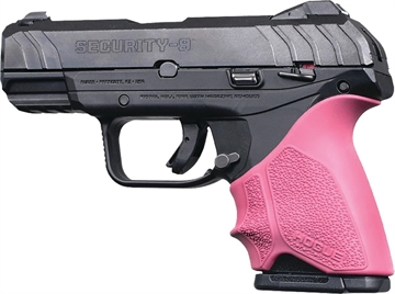 Picture of Hogue HandAll Beavertail Grip Sleeve Ruger Security 9 Compact - Pink 17717