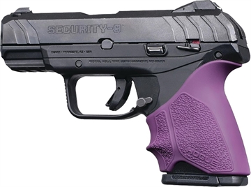 Picture of Hogue HandAll Beavertail Grip Sleeve Ruger Security 9 Compact - Purple 17716