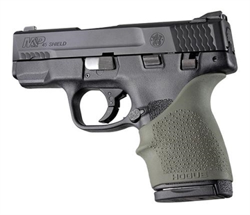 Picture of Hogue HandALL Beavertail Grip Sleeve S&W M&P Shield 45 Kahr P9/P40/CW9/CW40- Green 18301
