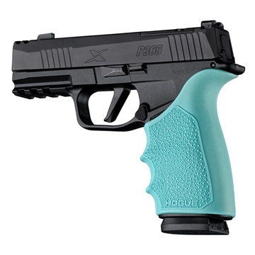 Picture of Hogue HandAll Beavertail Handgun Grip Sleeve for Sig Sauer P365 XMacro Aqua 18524