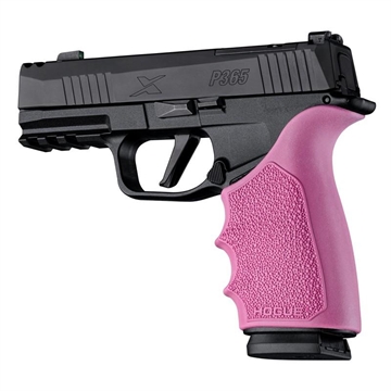 Picture of Hogue HandAll Beavertail Handgun Grip Sleeve for Sig Sauer P365 XMacro Pink 18527
