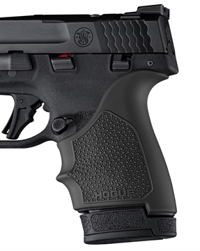 Picture of Hogue HandAll Beavertail Handgun Grip Sleeve for S&W M&P 9 Shield Plus Black 18410