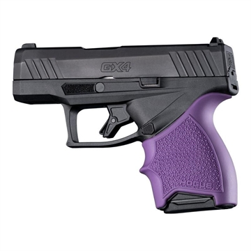 Picture of Hogue HandAll Beavertail Handgun Grip Sleeve for Taurus GX4/GX4L Purple 18726