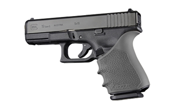 Picture of Hogue HandAll Beavertail, Pistol Sleeve, Slate Gray, Fits Glock 19, 23, 32, 38 Gen 1-2-5 17052