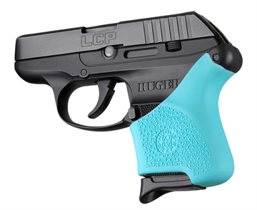 Picture of Hogue Handall Hybrid Ruger LCP Grip Sleeve-Aqua 18104