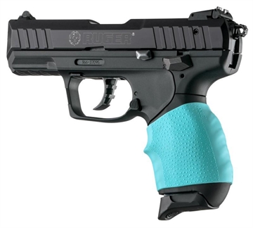 Picture of Hogue Handall Jr. Small Size Grip Sleeve Aqua 18004