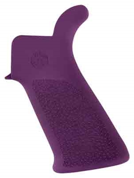Picture of HOGUE INC. AR-15 BEAVERTAIL GRIP NO FINGER GROOVES PURPLE 15036