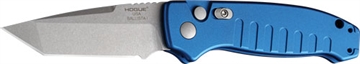 Picture of Hogue Ballista I Automatic Folder Knife 3 1/2" Tanto Blade Blue 64123