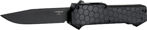 Picture of HOGUE INC. COMPOUND 3.5" OTF AUTO G-10 FRAME G-MASCUS SOLID BLK 34036