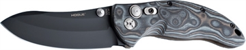 Picture of HOGUE INC. EX-04 4" FOLDER UPSWEPT BLADE G-10 G-MASCUS BLK/GREY! 34459