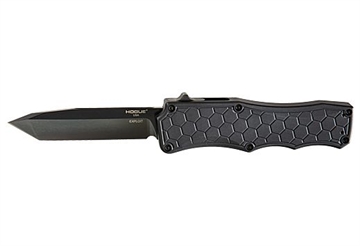 Picture of HOGUE INC. EXPLOIT 3.5" OTF AUTO ALUMINUM TANTO BLADE MATTE BLK 34046