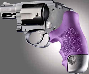Picture of HOGUE INC. GRIPS S&W J FRAME RB CENT./POLY BODYGUARD PURPLE 60026