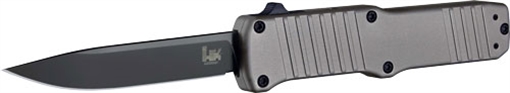 Picture of HOGUE INC. HK HADRON 3.375" OTF AUTO CLIP PT ALUM FRAME GRAY< 54012