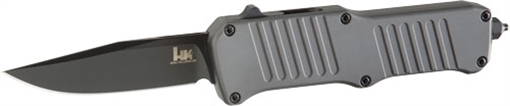 Picture of HOGUE HK MINI INCURSION 2.95" OTF KNIVE CLIP PT ALUM MATT GY 54052
