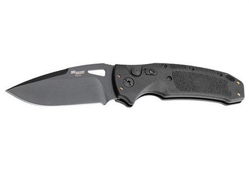 Picture of HOGUE K320A NITRON 3.5" AUTO FOLDER DROP PT BLADE POLY BLK 36330H