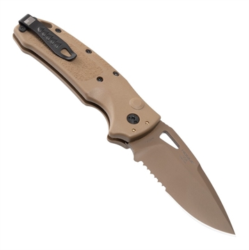 Picture of HOGUE K320A M17 3.5" AUTO FLDR DROP POINT BLADE POLY TAN 36333H