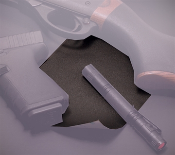 Picture of Hogue D.I.Y. Wrapter Adhesive Grip made of Rubber with Black Finish for Firearms 17078