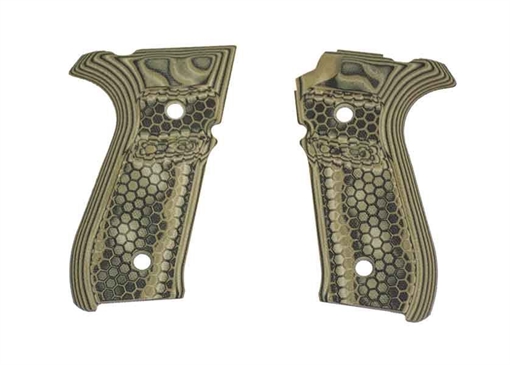Picture of Hogue Mascus Green Grip Panels for Rex Zero 1S HOG-92101
