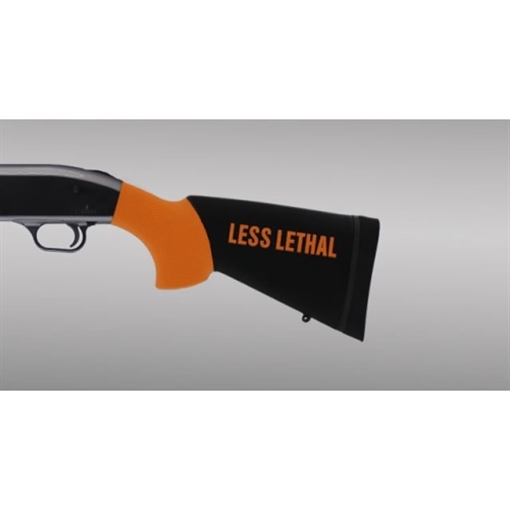 Picture of HOGUE MOSSBERG 500 12 AND 20 GAUGE LESS LETHAL ORANGE OVERMOLDED SHOTGUN STOCK 12IN L.O.P. 05050 743108050507