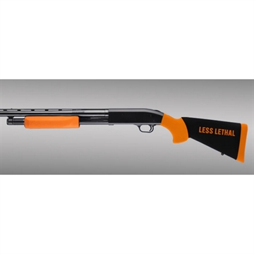 Picture of HOGUE MOSSBERG 500 LESS LETHAL ORANGE OVERMOLDED STOCK W/ FOREND 05042