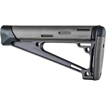 Picture of Hogue Hogue OverMolded Fixed Buttstock Grey fits A2 Buffer Tube 15541