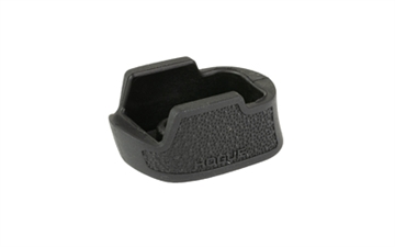 Picture of Hogue OverMolded Extension Base Pad Cobblestone Fits Sig Sauer P365 12rd Black Rubber 18030