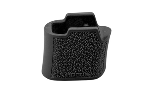 Picture of Hogue OverMolded Extension Base Pad Cobblestone Fits Sig Sauer P365 15rd Black Rubber 18040