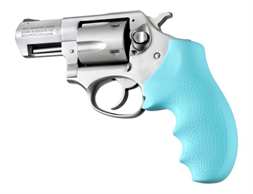 Picture of Hogue Rubber Monogrip Ruger SP101-Aqua 81004